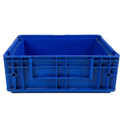 Caja de Plástico Azul Cerrada 11,7 litros Usada 30 x 40 x 15 cm RL-KLT VDA 4147