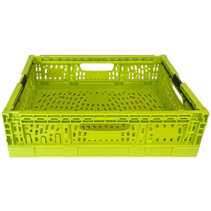 Caja Plástica Verde Plegable 30 x 40 x 11,4 cm Ref.PLS 4310 VE