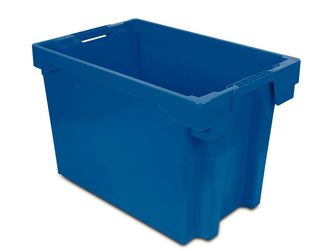 Imagen de Caja 40x60x40 Plastica Color Azul Modelo 6440