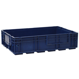 Imagen de Caja de Plástico Azul Cerrada 22 litros Usada 40 x 60 x 14,7 cm VDA R-KLT