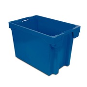 Caja 40x60x40 Plastica Color Azul Modelo 6440